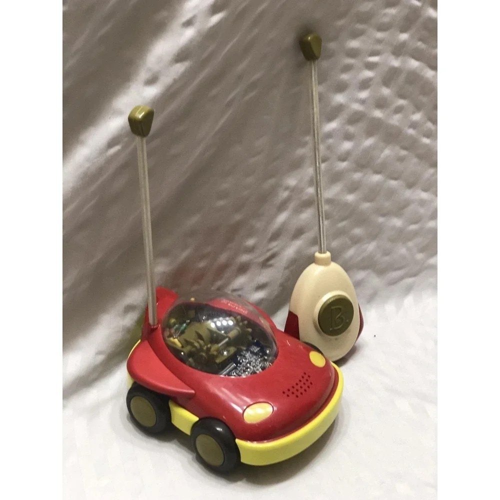 B. Toys UFWhoa Toddler First RC Remote Control Car Light Up Gears Tested Working